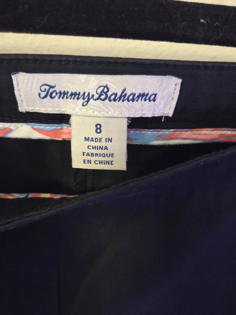 Tommy Bahama Black Pull-On Ankle Pants - Picture 3 of 5